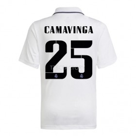 Koszulka Real Madryt Camavinga 25 Domowe Stroje Piłkarskie 2022/23 Krótki Rękaw